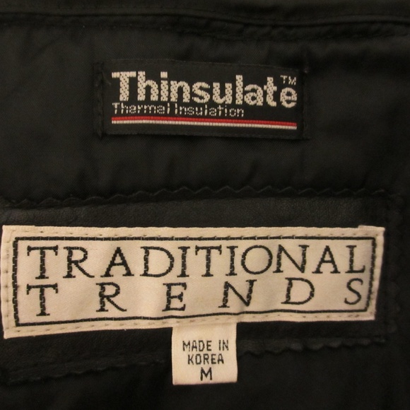 JACKET COAT LEATHER WOMEN THERMAL INSULATION M - Picture 7 of 8